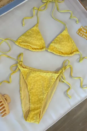 Mia Cheeky Bikini Bottom in Sunblock