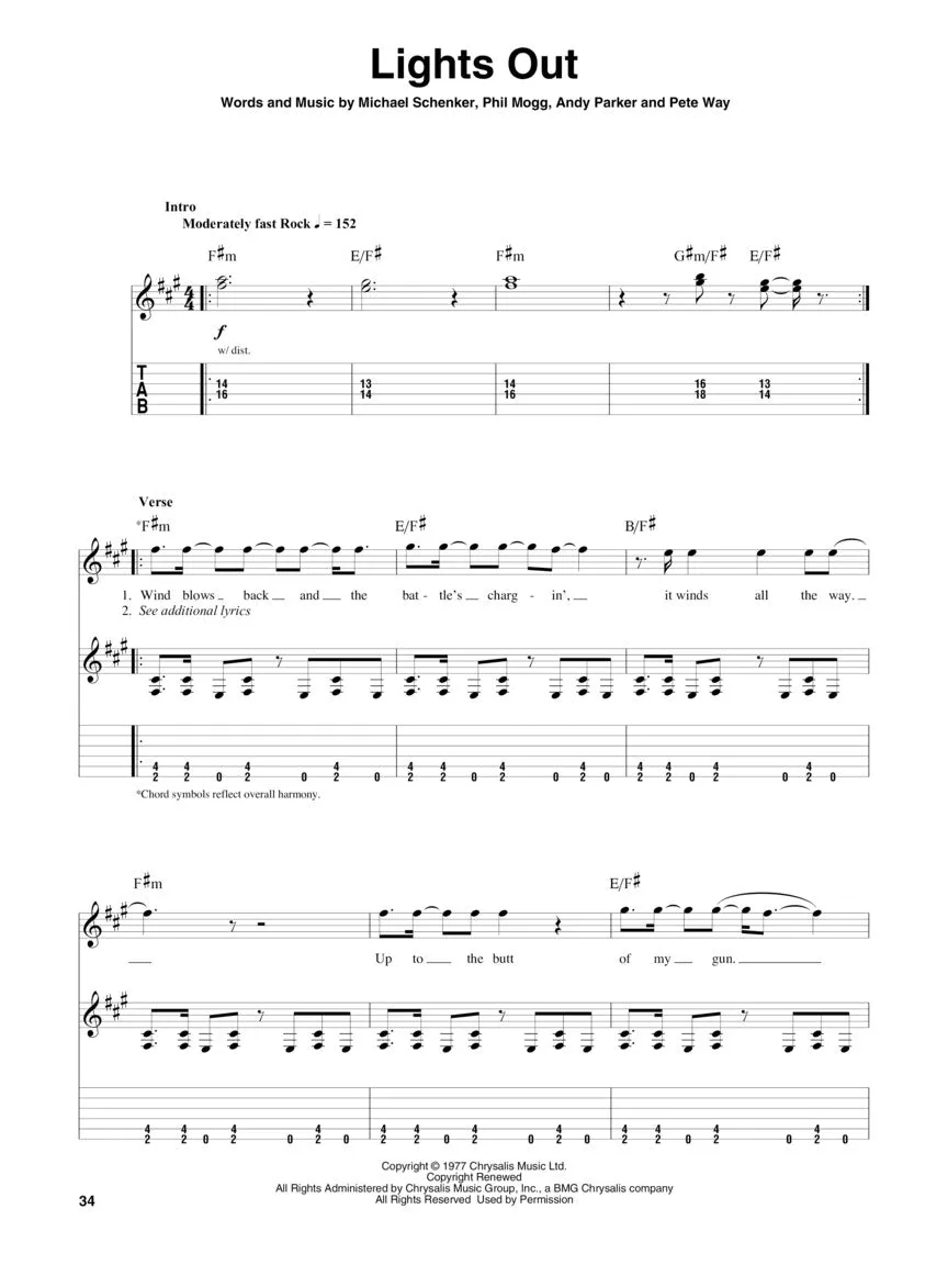 Michael Schenker Guitar Play-Along