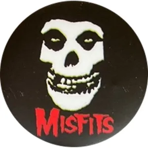 Misfits - Skull and text rintanappi