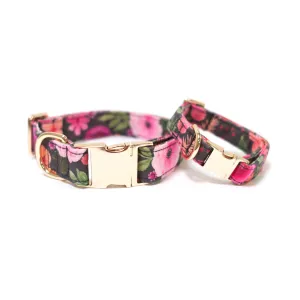 Mulberry Bouquet Classic Dog Collar