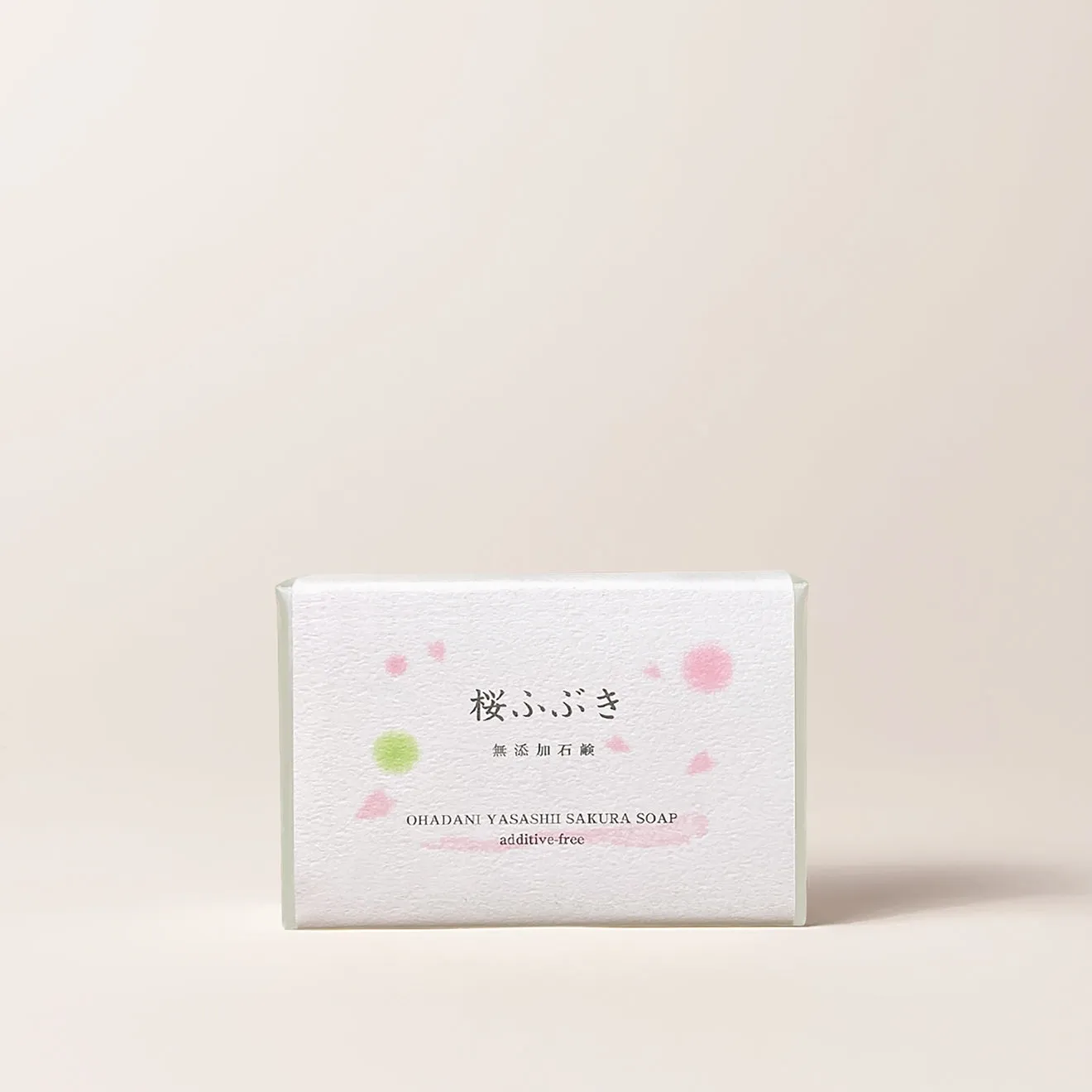 Mutenka Sekken Cherry Blossom Showered Cold Process Soap