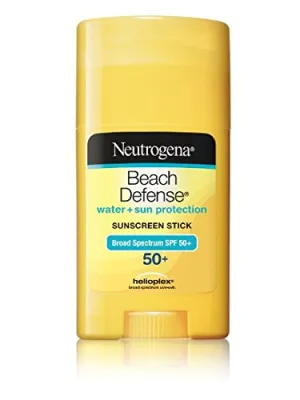 Neutrogena Beach Defense Sunscreen, SPF50 , 1.5 oz (Pack of 4)