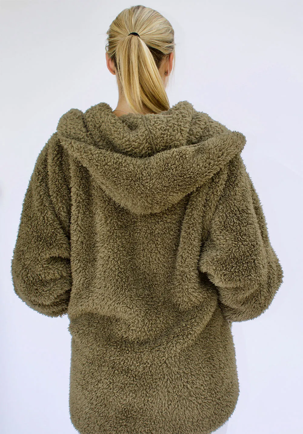 Nordic Beach Sweater - Olive U