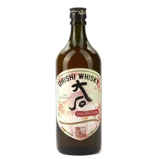 Ohishi Sakura Cask Whisky 750 ml