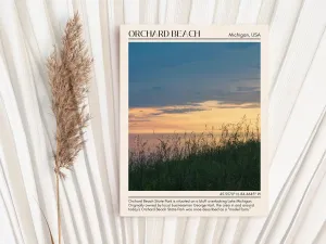 Orchard Beach Wall Canvas, USA
