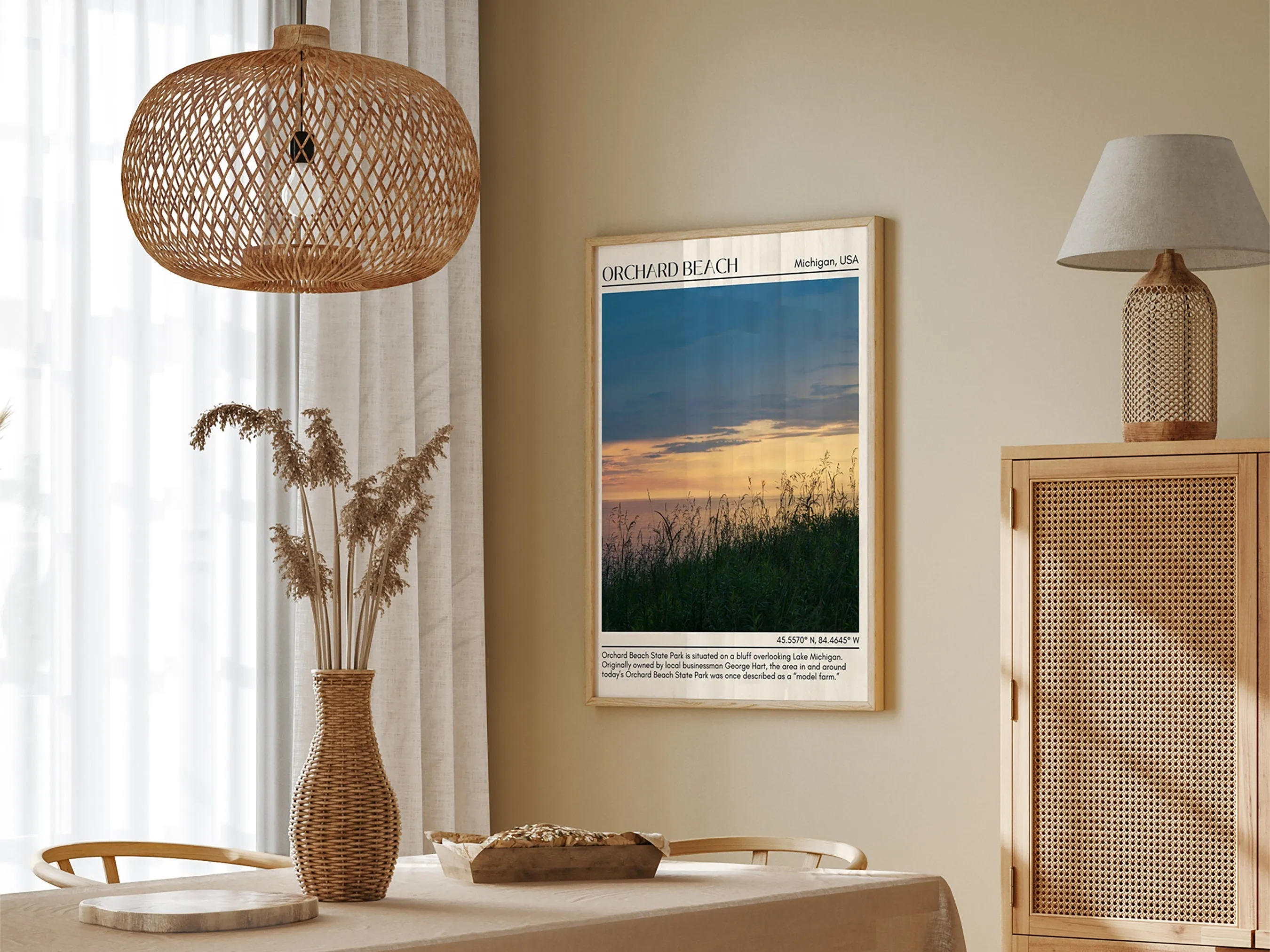 Orchard Beach Wall Canvas, USA