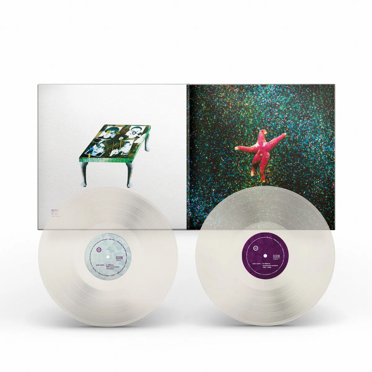 Pale Saints - In Ribbons [30th anniversary Deluxe Edition 2xLP Unpigmented Vinyl] – LP