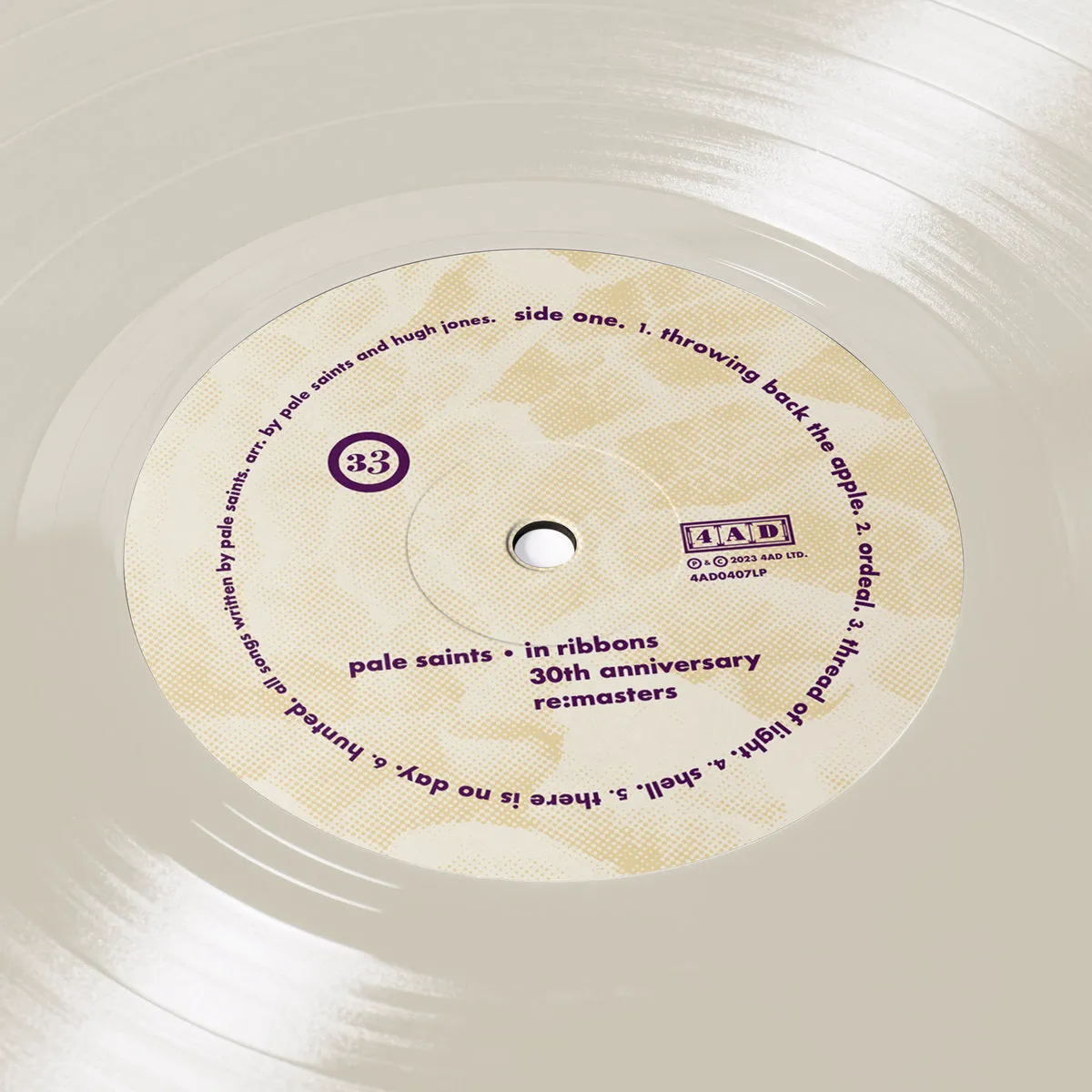 Pale Saints - In Ribbons [30th anniversary Deluxe Edition 2xLP Unpigmented Vinyl] – LP
