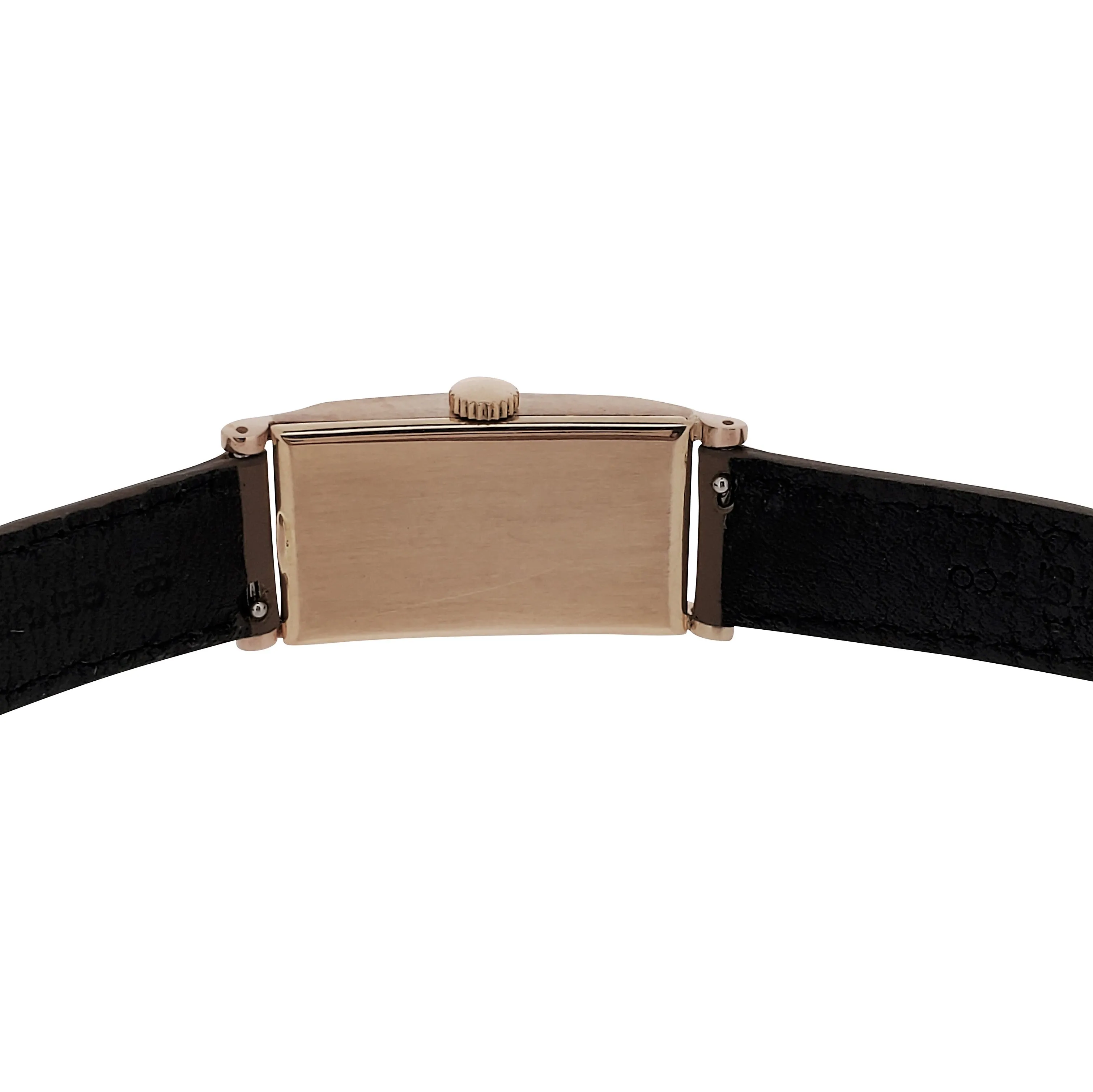 Patek Philippe 425R Vintage Iconic "Tegolino" Art Deco Watch in Rose Gold Circa 1942