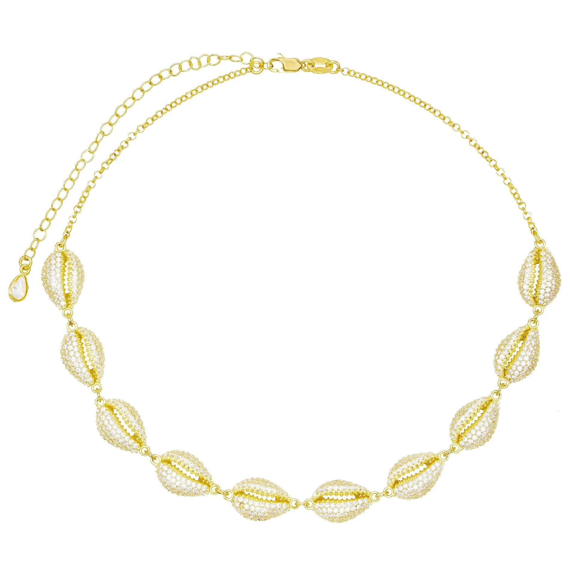 Pavé Shell Choker