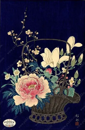 PDXC19792 -- Japanese Flower Basket