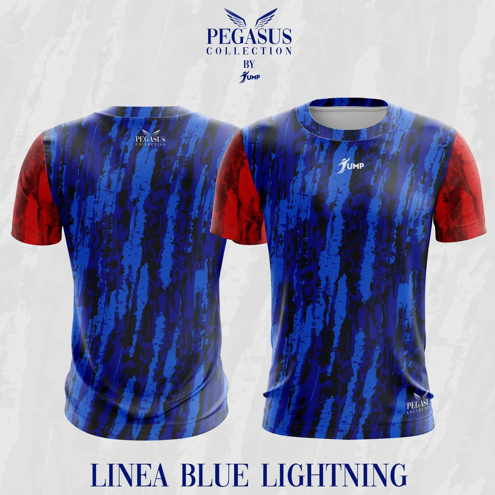 Pegasus Collection - T-shirt Blue Lightning