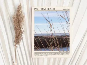 Pine Point Beach Wall Canvas, USA