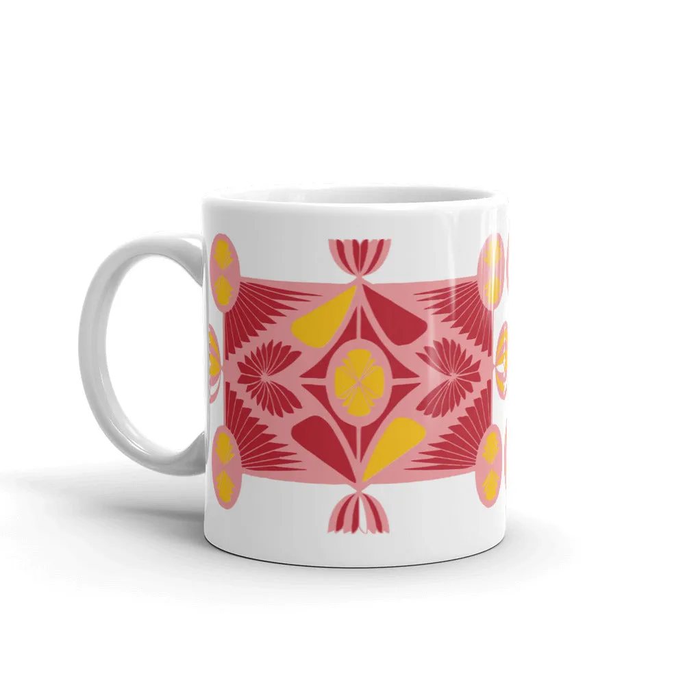 Pink Deco Mug