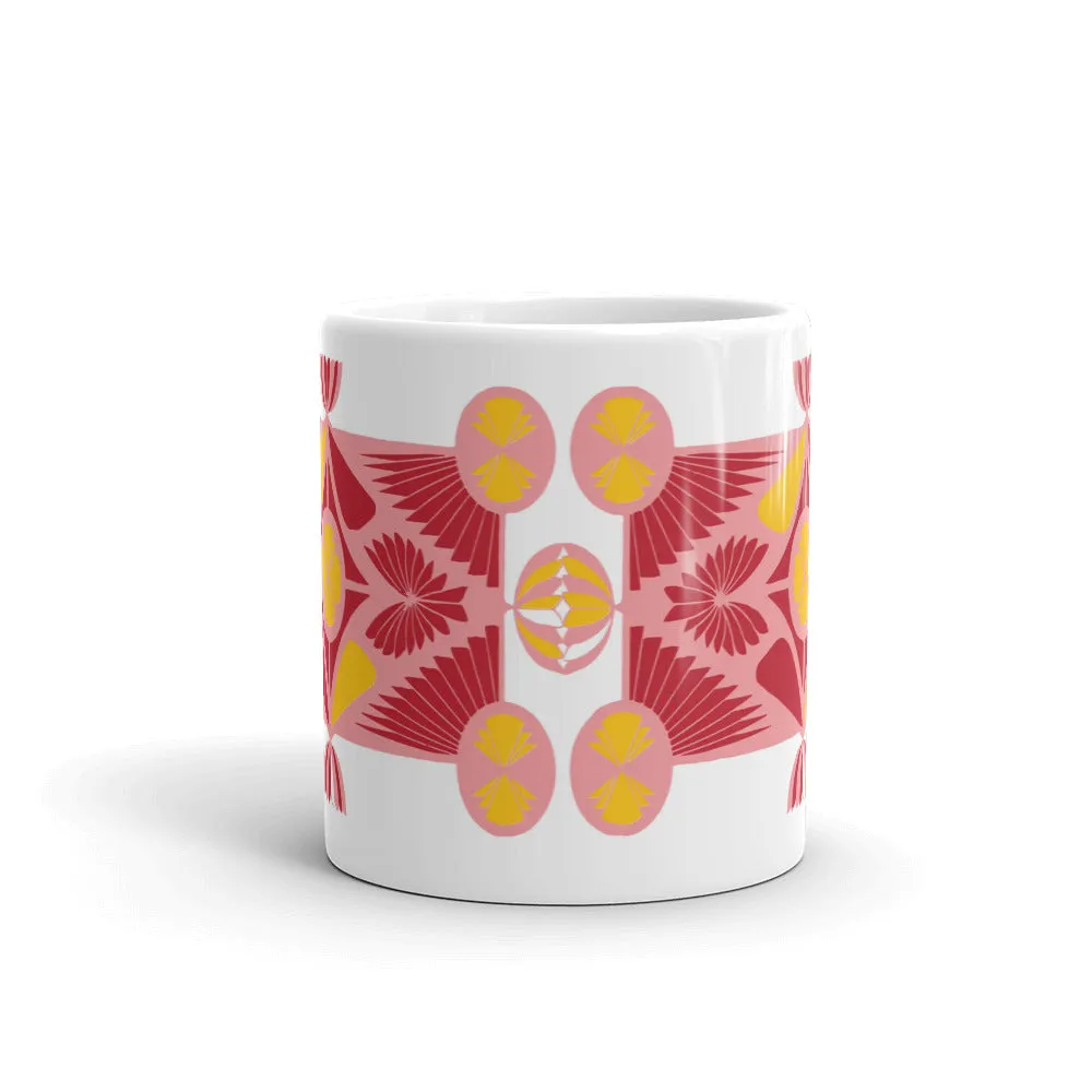 Pink Deco Mug