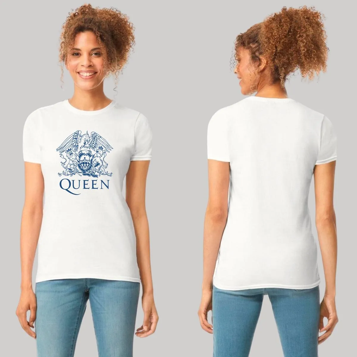 Playera Mujer Rock Queen Logo 957B