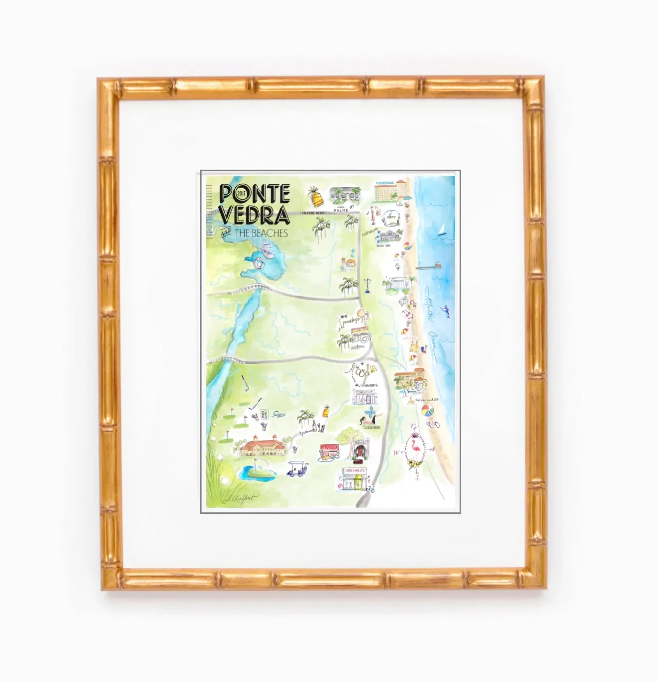 Ponte Vedra map