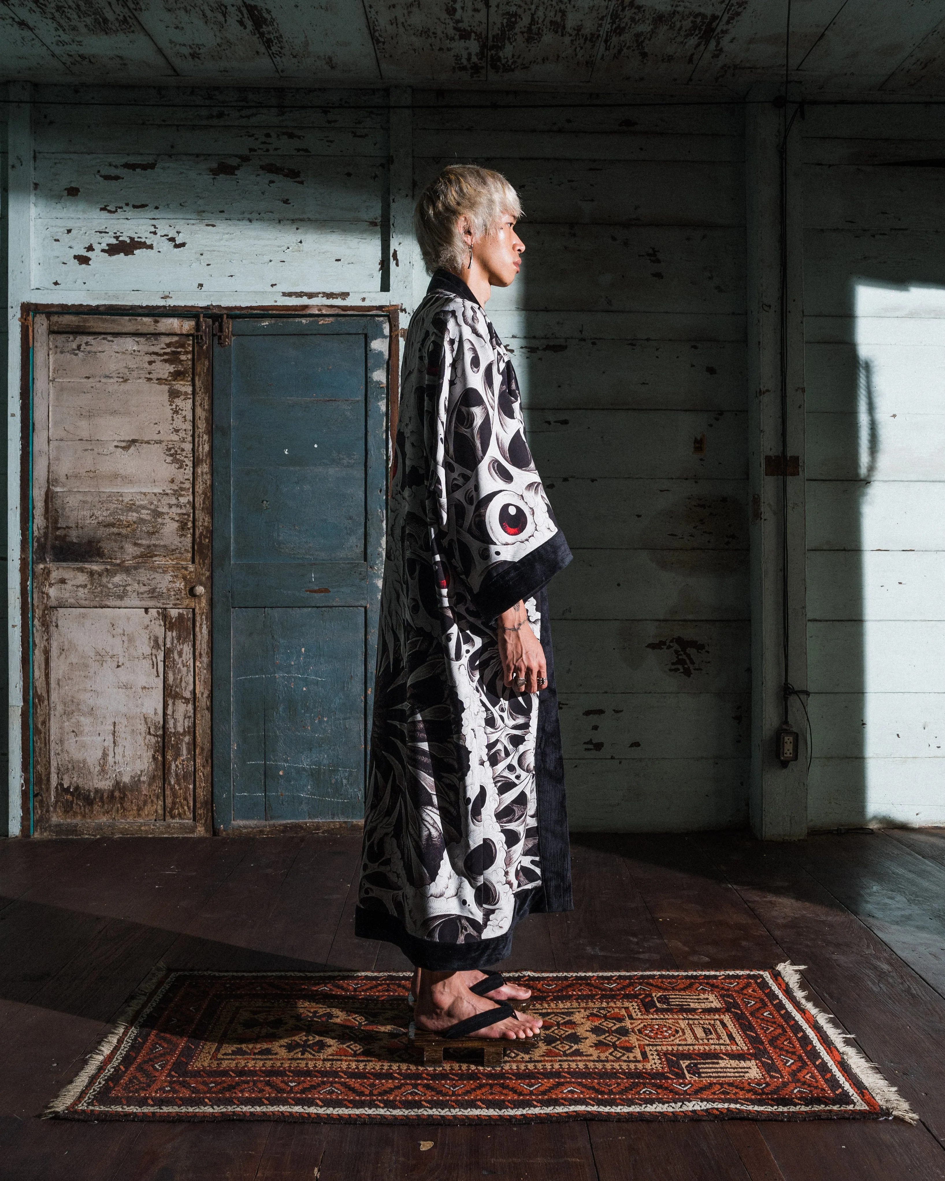 [PRE-ORDER] (UNISEX) RAFEL DELALANDE X LOCO MOSQUITO KIMONO BODYSUIT PROJECT