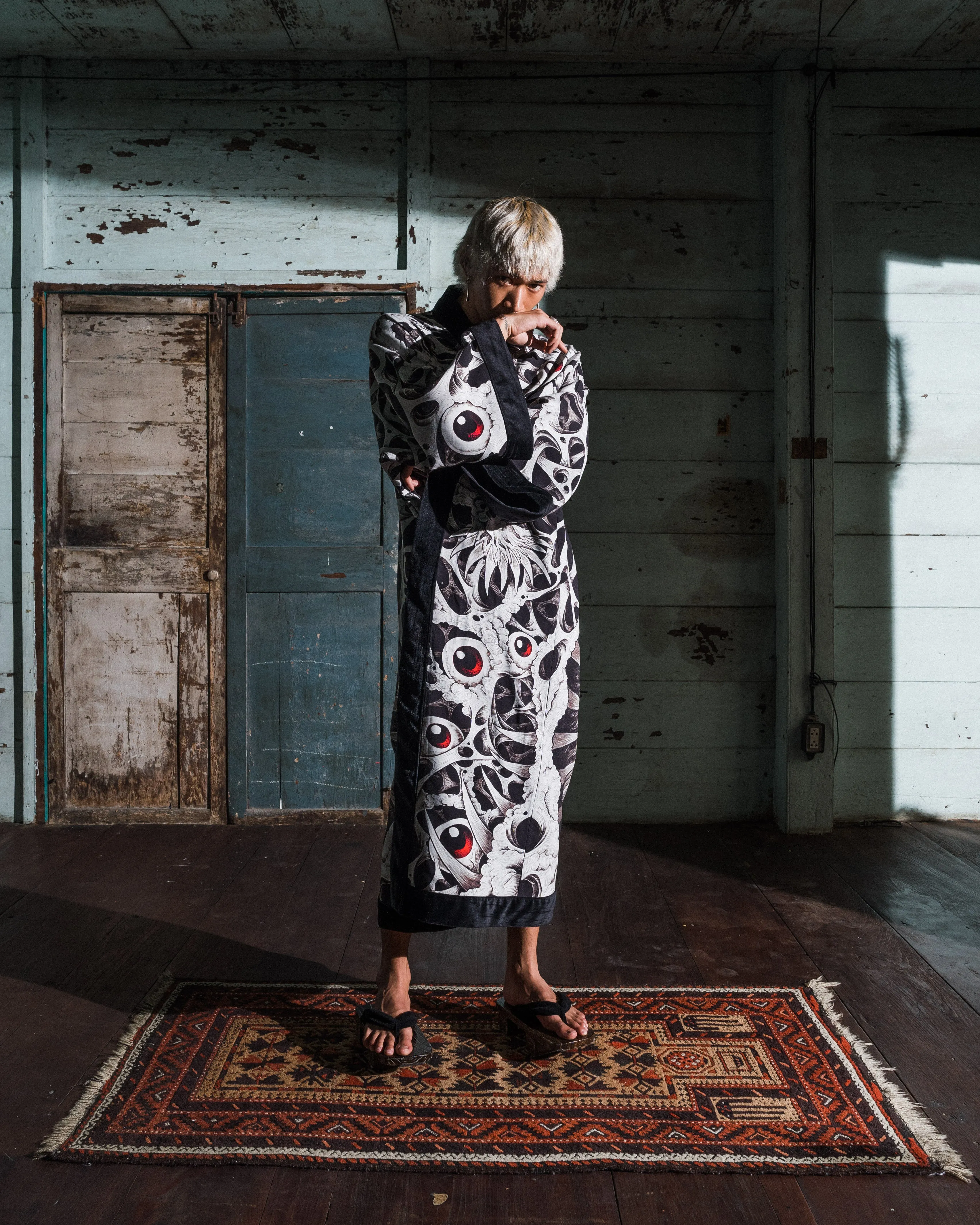 [PRE-ORDER] (UNISEX) RAFEL DELALANDE X LOCO MOSQUITO KIMONO BODYSUIT PROJECT