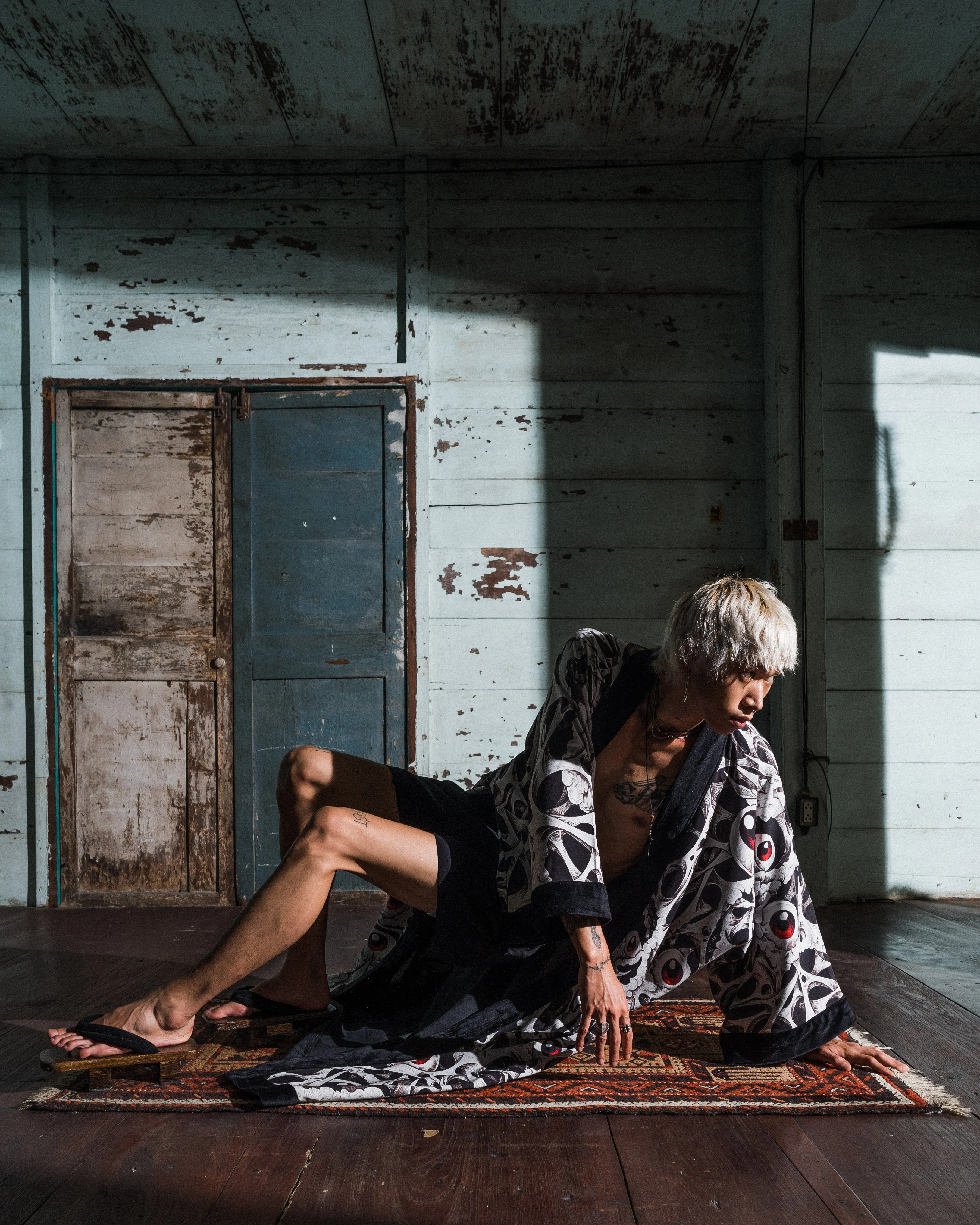 [PRE-ORDER] (UNISEX) RAFEL DELALANDE X LOCO MOSQUITO KIMONO BODYSUIT PROJECT