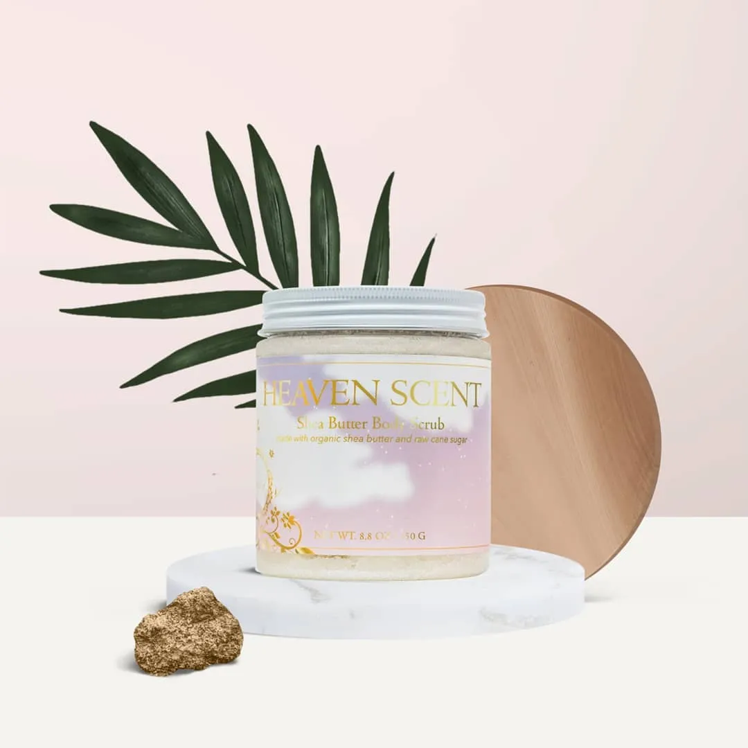 "HEAVEN SCENT" Shea Butter Sugar Scrub