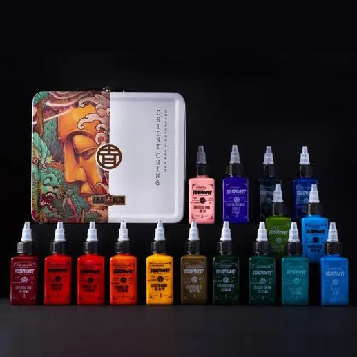 RADIANT COLORS – ORIENT CHING 16 TATTOO INK SET