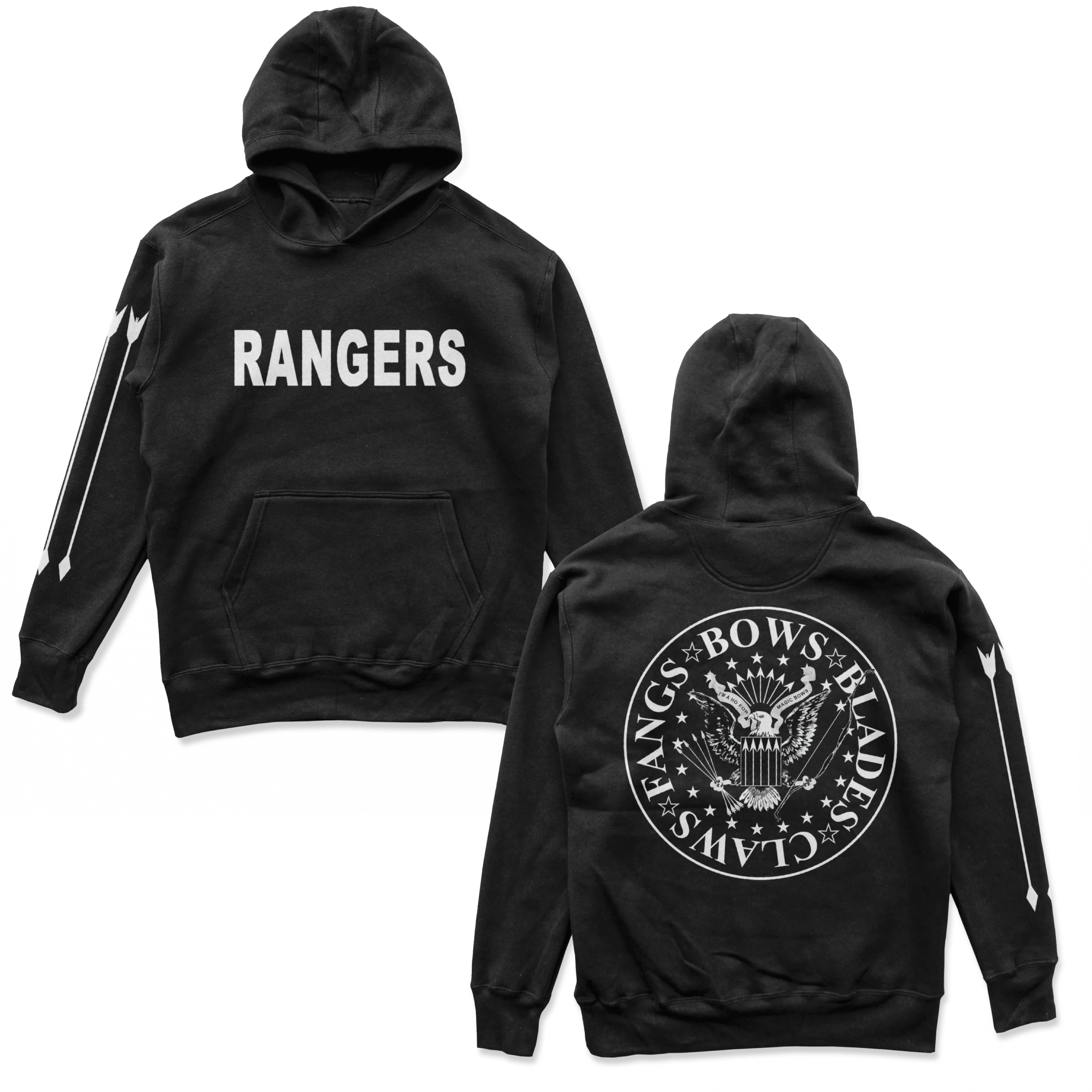 Rangers Rock Band Hoodie