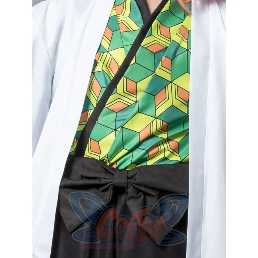 【READY TO SHIP】 Demon Slayer: Kimetsu no Yaiba Sabito and Makomo Cosplay Costume mp005379