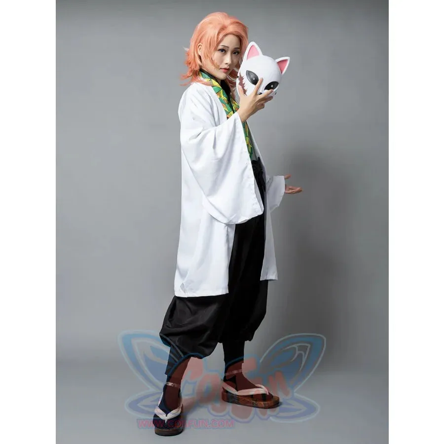 【READY TO SHIP】 Demon Slayer: Kimetsu no Yaiba Sabito and Makomo Cosplay Costume mp005379