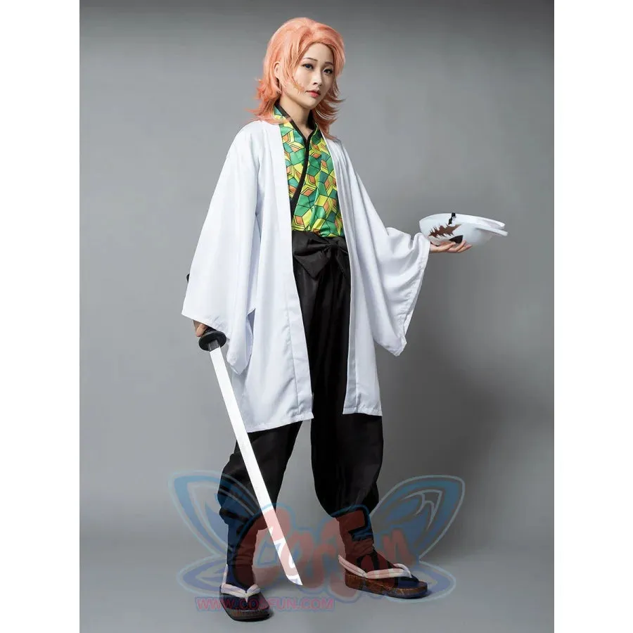 【READY TO SHIP】 Demon Slayer: Kimetsu no Yaiba Sabito and Makomo Cosplay Costume mp005379