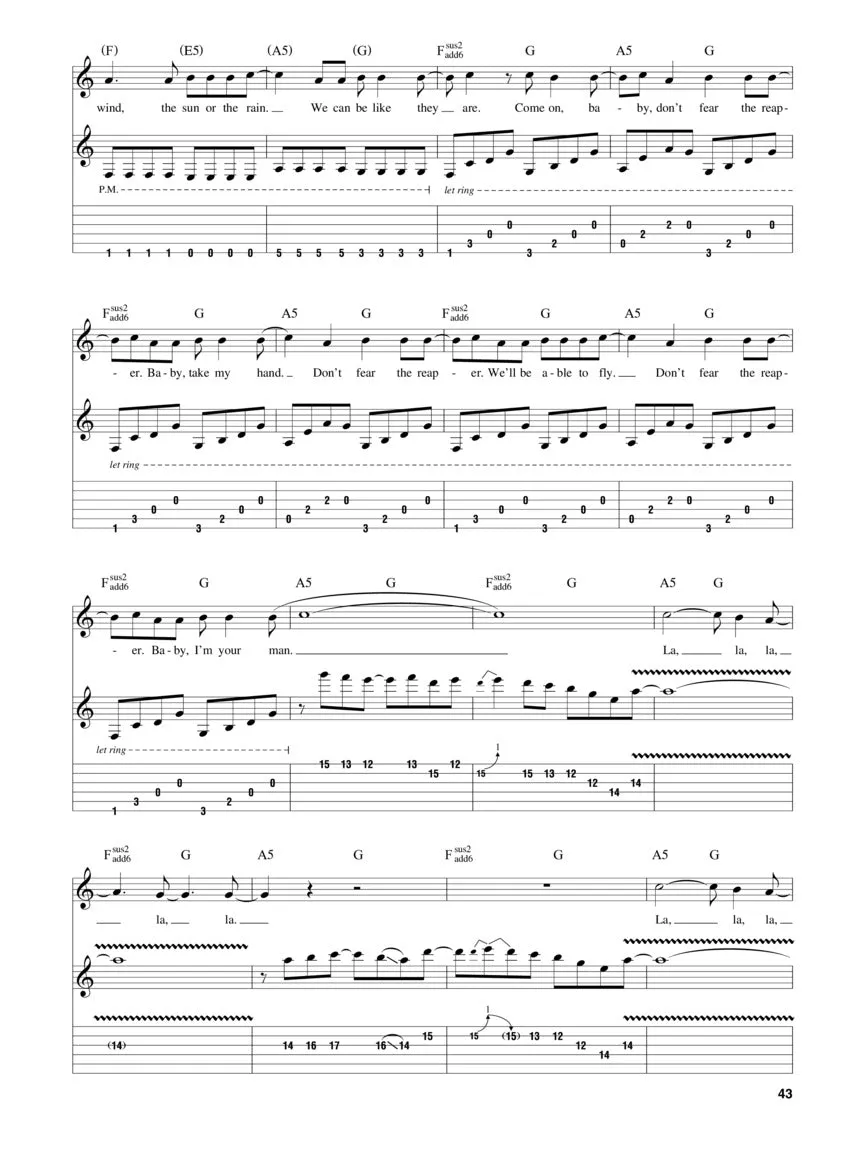 Rock Anthology Guitar Play-Along