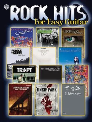ROCK HITS FOR EASY GUITAR TAB (O/P)