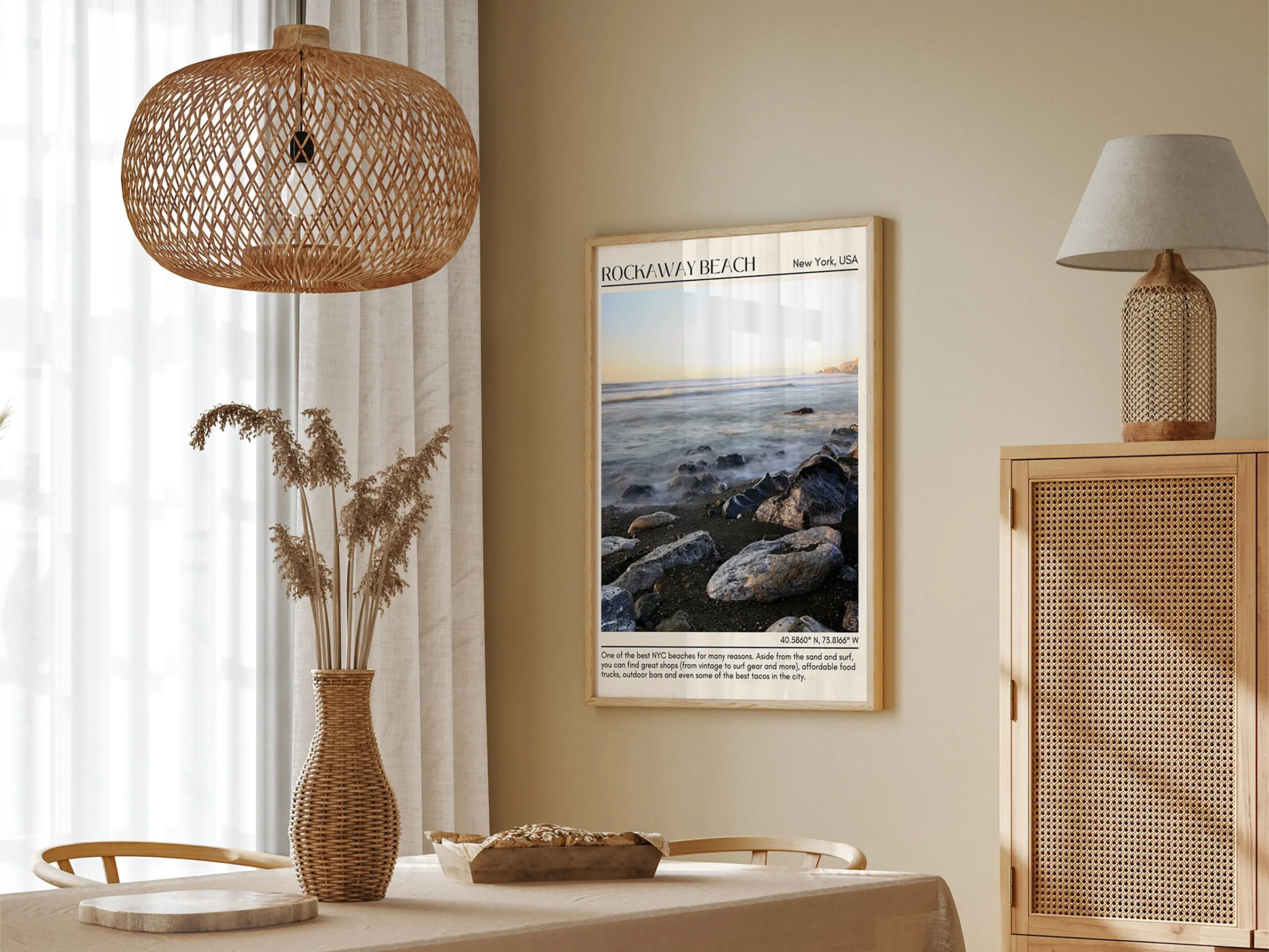 Rockaway Beach Wall Canvas, USA