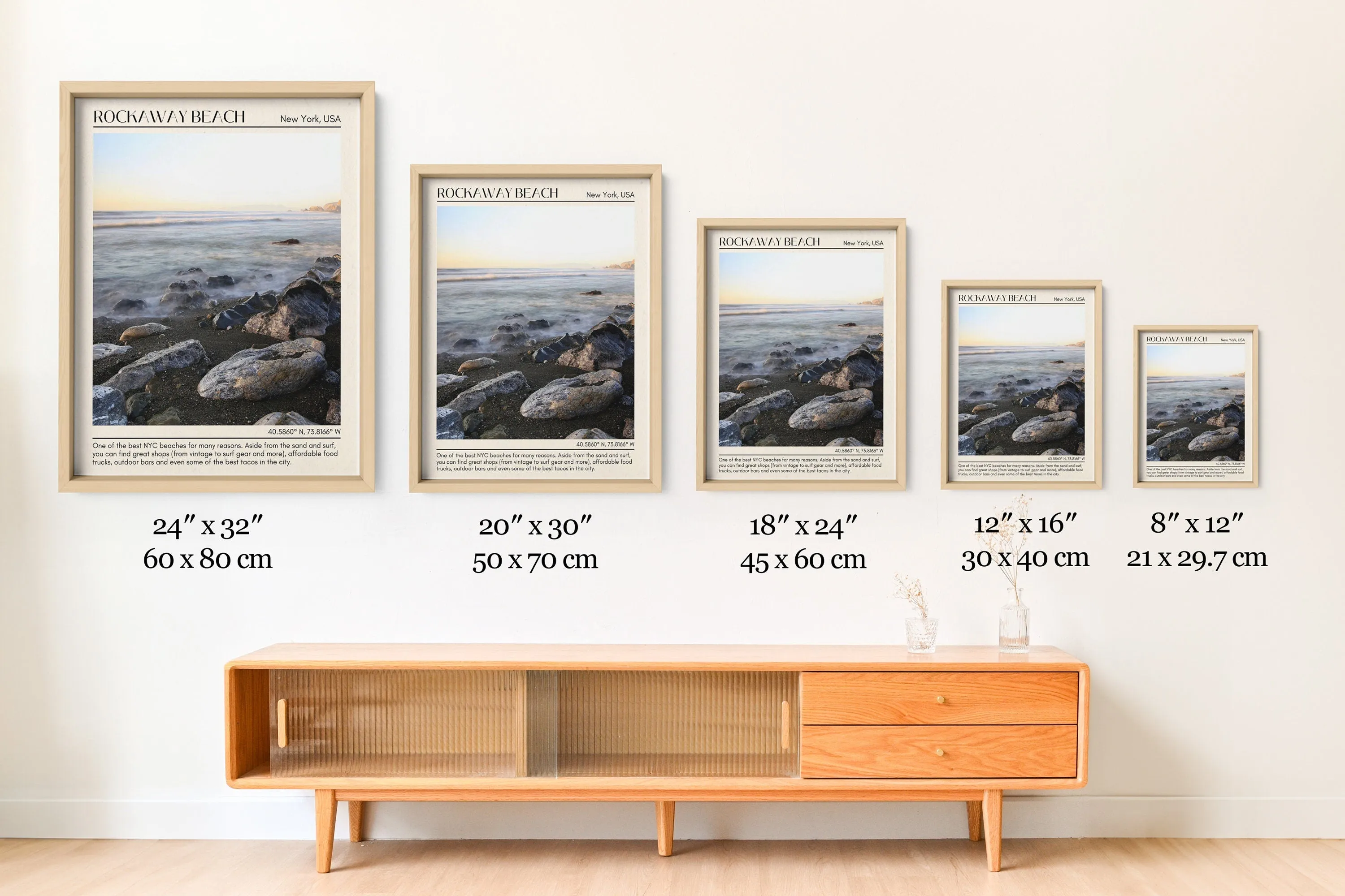 Rockaway Beach Wall Canvas, USA
