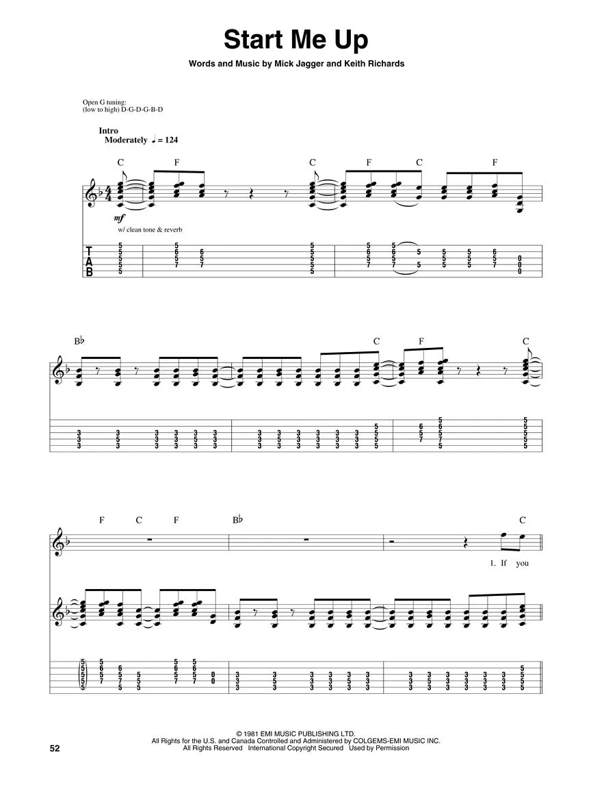 Rolling Stones Guitar Play-Along