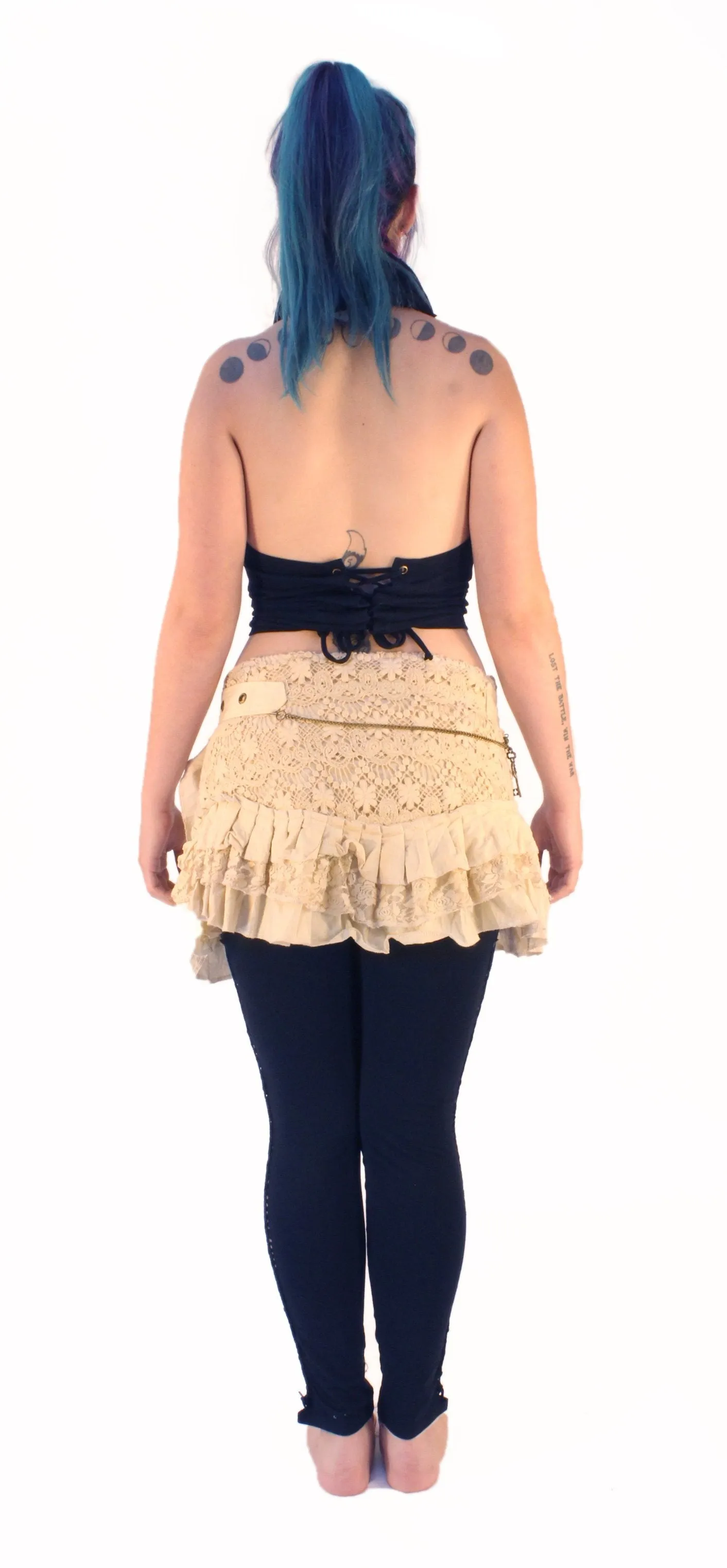 Ruffle Buckle Skirt