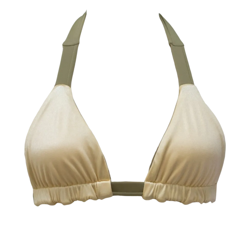 Sage/Ivory Shimmer Thalia Top