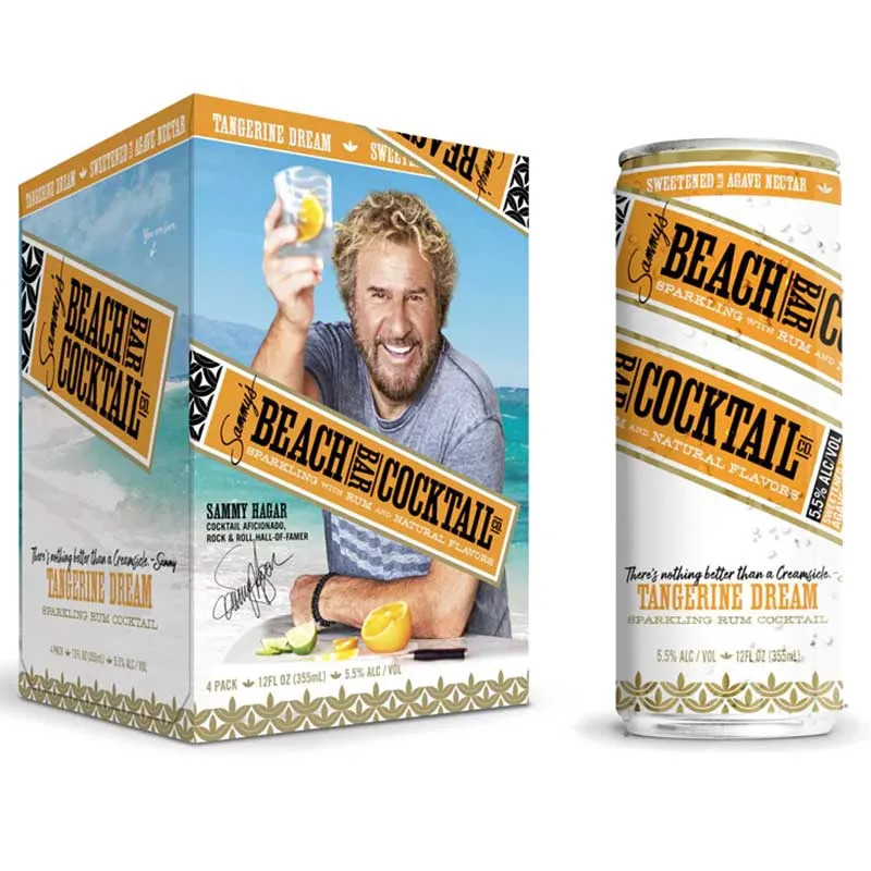 Sammy Beach Cocktails Tangerine 4 pack 355 ml