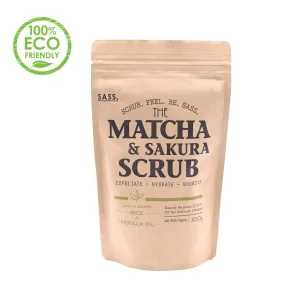 SASS Matcha & Sakura Body Scrub