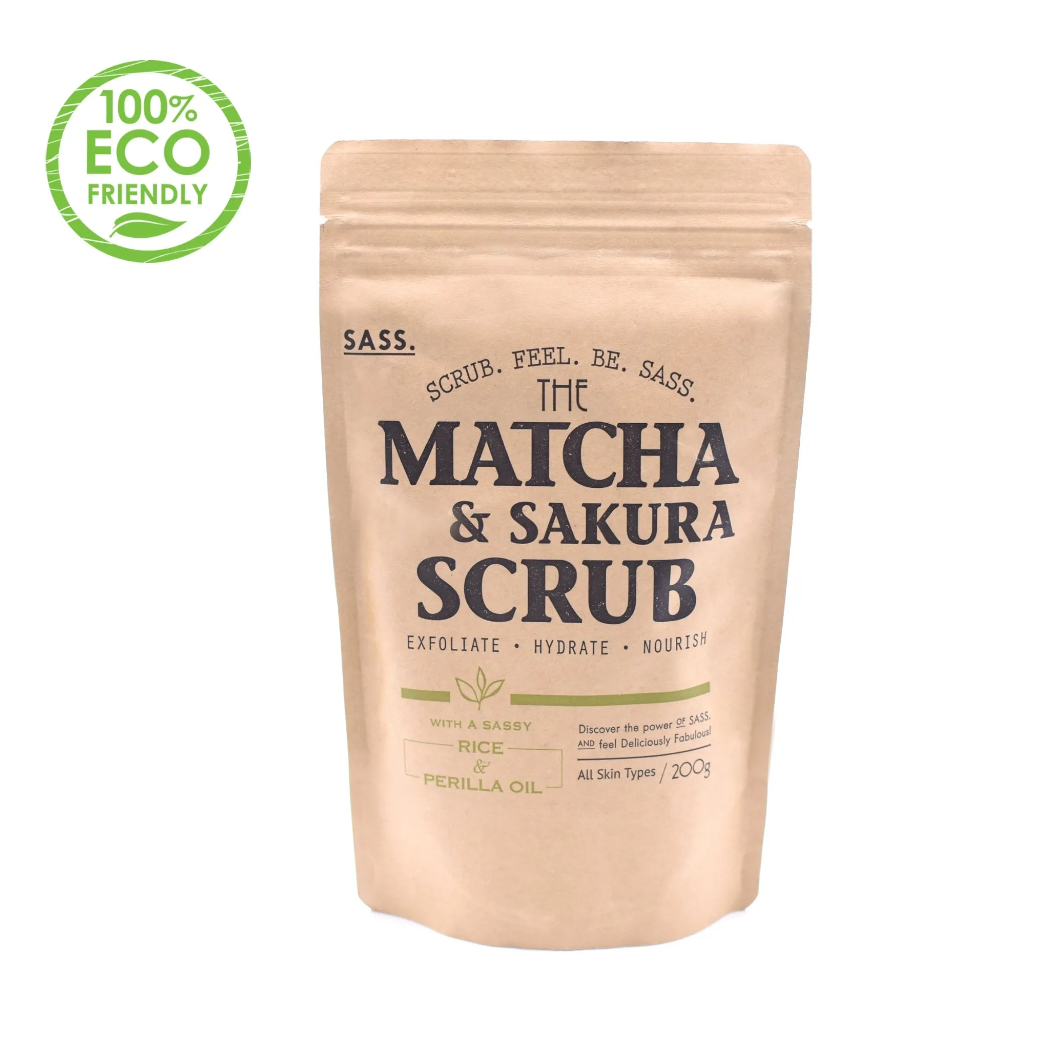 SASS Matcha & Sakura Body Scrub