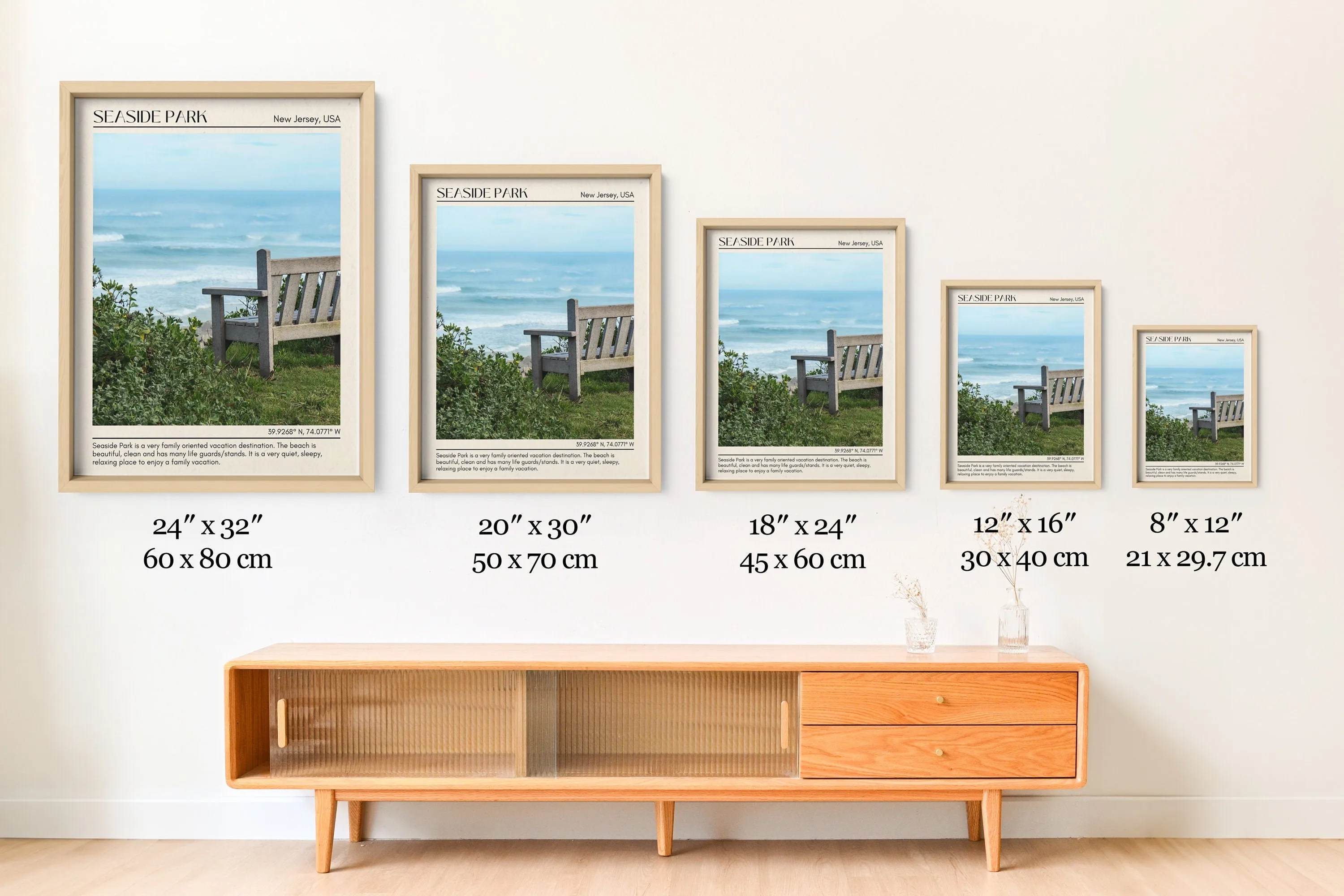 Seaside Park Wall Canvas, US