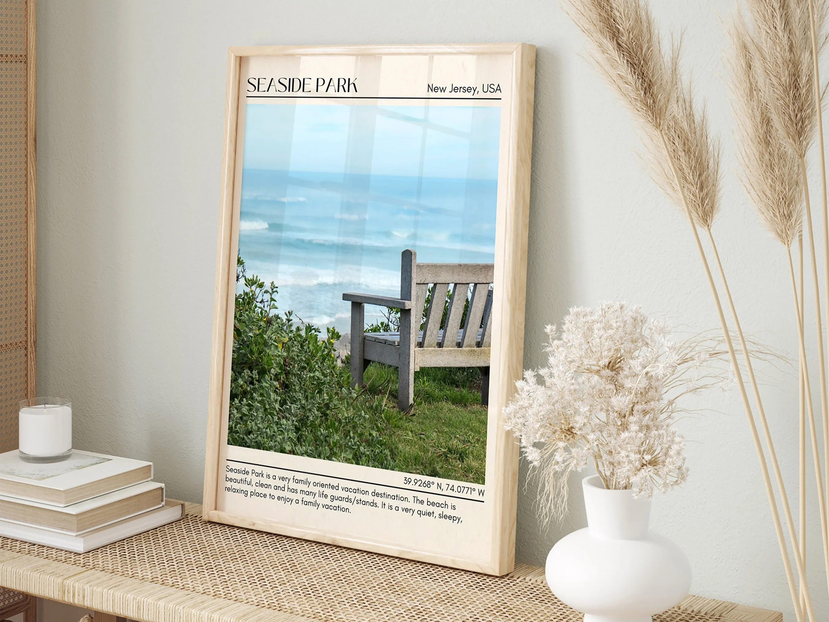 Seaside Park Wall Canvas, US