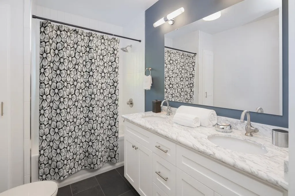 Shibori Shower Curtain