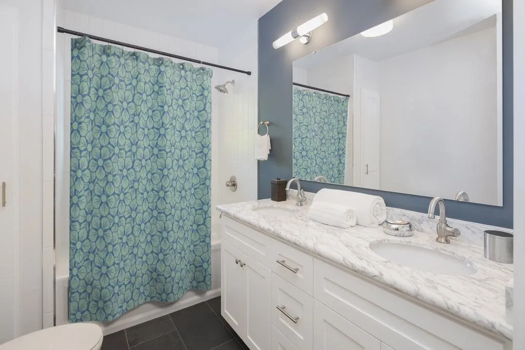 Shibori Shower Curtain