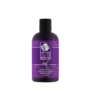 Sliquid Soak Luxurious Gentle Bubble Bath 8.5 oz - Cherry Blossom
