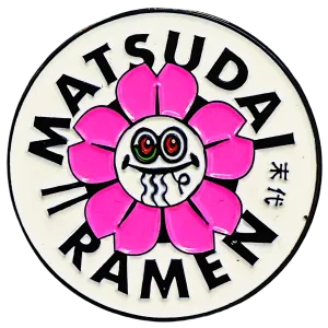 SLURPING CHERRY BLOSSOM PIN (ZUZUZU)