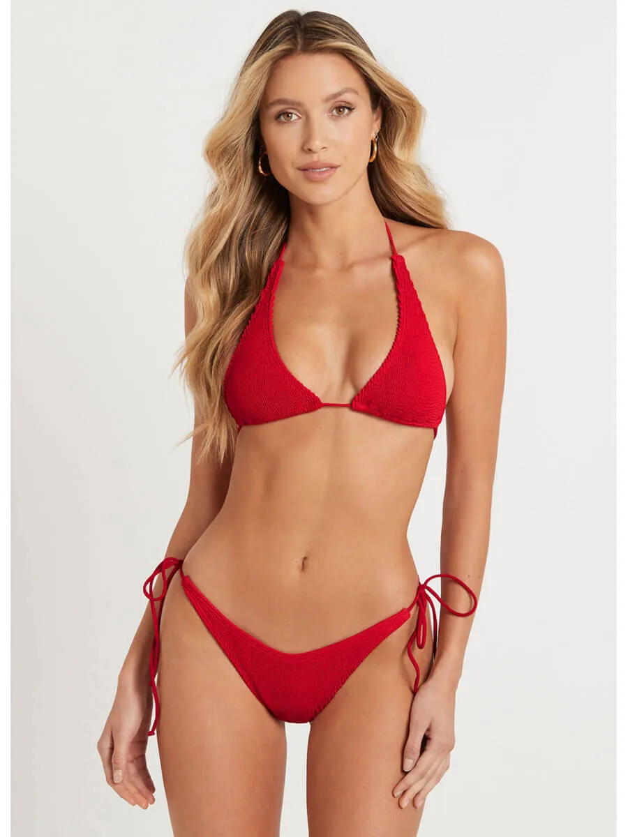 Sofie Triangle In Baywatch Red