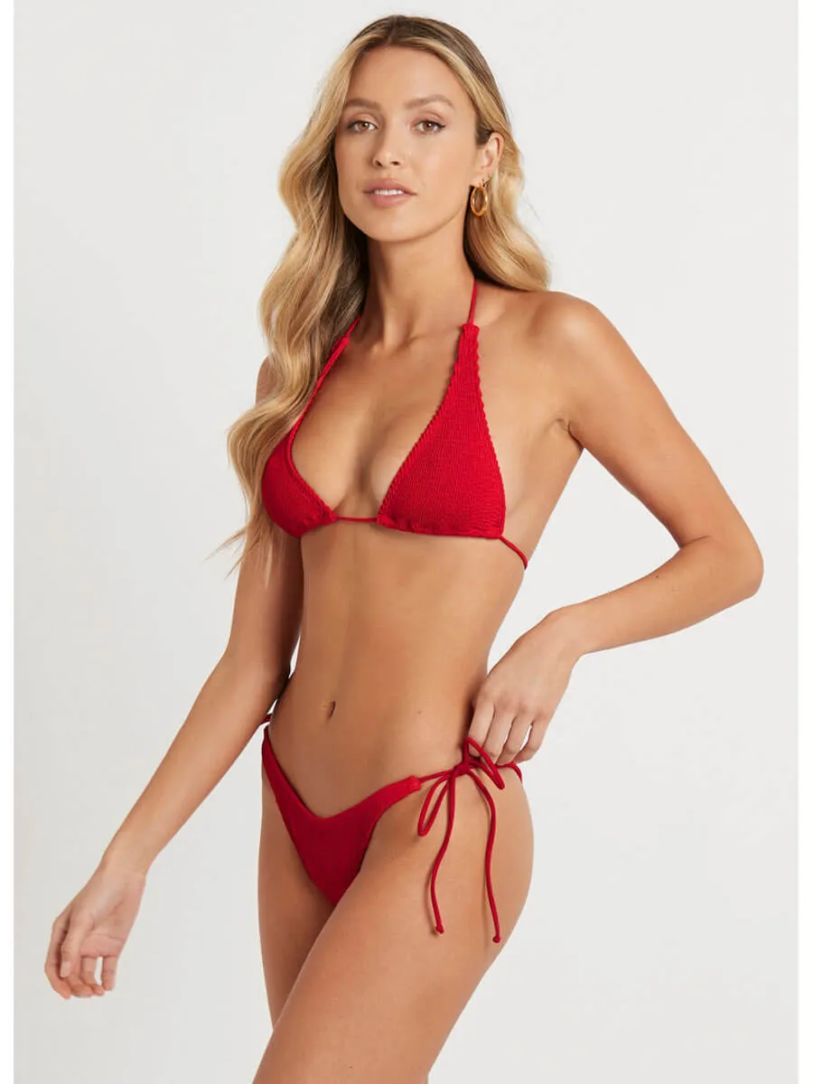 Sofie Triangle In Baywatch Red