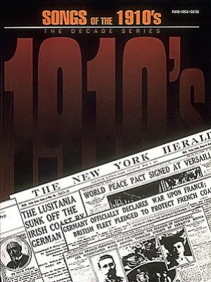 SONGS OF THE 1910S DECADE SERIES PVG (O/P)