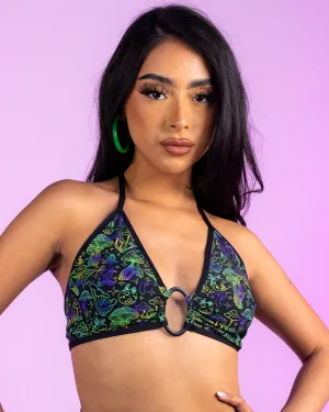 Sonic Shroom O-Ring Halter Top